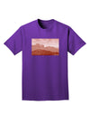 Red Planet Landscape Adult Dark T-Shirt-Mens T-Shirt-TooLoud-Purple-Small-Davson Sales