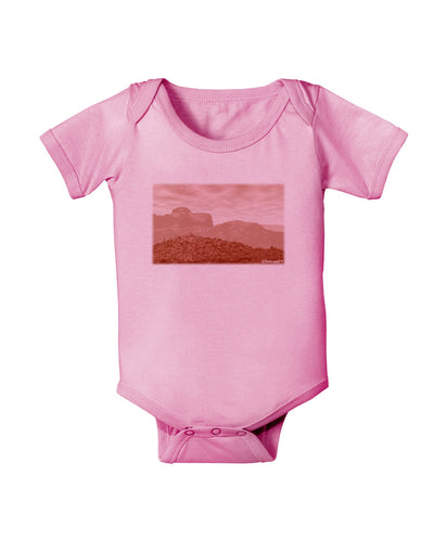 Red Planet Landscape Baby Romper Bodysuit-Baby Romper-TooLoud-Pink-06-Months-Davson Sales