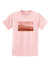 Red Planet Landscape Childrens T-Shirt-Childrens T-Shirt-TooLoud-PalePink-X-Small-Davson Sales