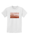 Red Planet Landscape Childrens T-Shirt-Childrens T-Shirt-TooLoud-White-X-Small-Davson Sales