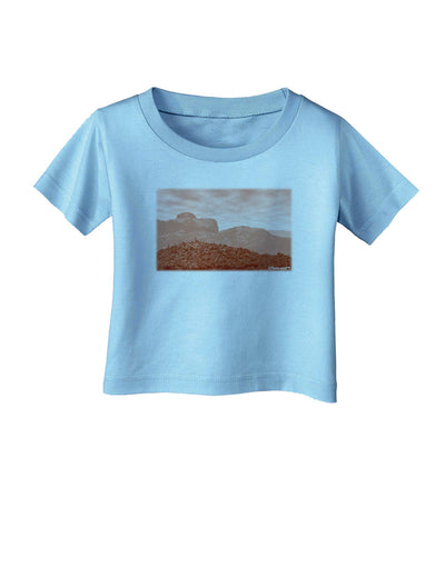 Red Planet Landscape Infant T-Shirt-Infant T-Shirt-TooLoud-Aquatic-Blue-06-Months-Davson Sales