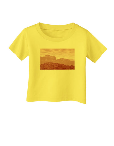 Red Planet Landscape Infant T-Shirt-Infant T-Shirt-TooLoud-Yellow-06-Months-Davson Sales