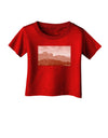 Red Planet Landscape Infant T-Shirt Dark-Infant T-Shirt-TooLoud-Red-06-Months-Davson Sales