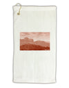 Red Planet Landscape Micro Terry Gromet Golf Towel 11&#x22;x19-Golf Towel-TooLoud-White-Davson Sales