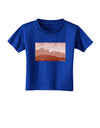 Red Planet Landscape Toddler T-Shirt Dark-Toddler T-Shirt-TooLoud-Royal-Blue-2T-Davson Sales