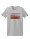 Red Planet Landscape Womens T-Shirt-Womens T-Shirt-TooLoud-AshGray-X-Small-Davson Sales