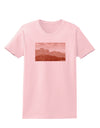 Red Planet Landscape Womens T-Shirt-Womens T-Shirt-TooLoud-PalePink-X-Small-Davson Sales