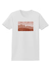 Red Planet Landscape Womens T-Shirt-Womens T-Shirt-TooLoud-White-X-Small-Davson Sales