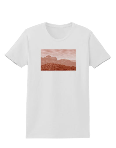 Red Planet Landscape Womens T-Shirt-Womens T-Shirt-TooLoud-White-X-Small-Davson Sales