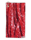 Red Rope Candy All Over Micro Terry Gromet Golf Towel 15 x 22 Inch All Over Print-Golf Towel-TooLoud-White-Davson Sales