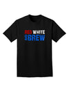 Red White and Brew Color Adult Dark T-Shirt by TooLoud-Mens T-Shirt-TooLoud-Black-Small-Davson Sales