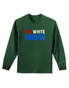 Red White and Brew Color Adult Long Sleeve Dark T-Shirt by TooLoud-TooLoud-Dark-Green-Small-Davson Sales