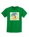 Red-tailed Hawk Childrens Dark T-Shirt-Childrens T-Shirt-TooLoud-Kelly-Green-X-Small-Davson Sales