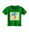 Red-tailed Hawk Toddler T-Shirt Dark-Toddler T-Shirt-TooLoud-Clover-Green-2T-Davson Sales