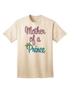 Regal Affinity: Coordinated Mom and Son Adult T-Shirt Set - Mother of a Prince Design by TooLoud-Mens T-shirts-TooLoud-Natural-Small-Davson Sales