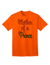 Regal Affinity: Coordinated Mom and Son Adult T-Shirt Set - Mother of a Prince Design by TooLoud-Mens T-shirts-TooLoud-Orange-Small-Davson Sales