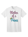 Regal Affinity: Coordinated Mom and Son Adult T-Shirt Set - Mother of a Prince Design by TooLoud-Mens T-shirts-TooLoud-White-Small-Davson Sales