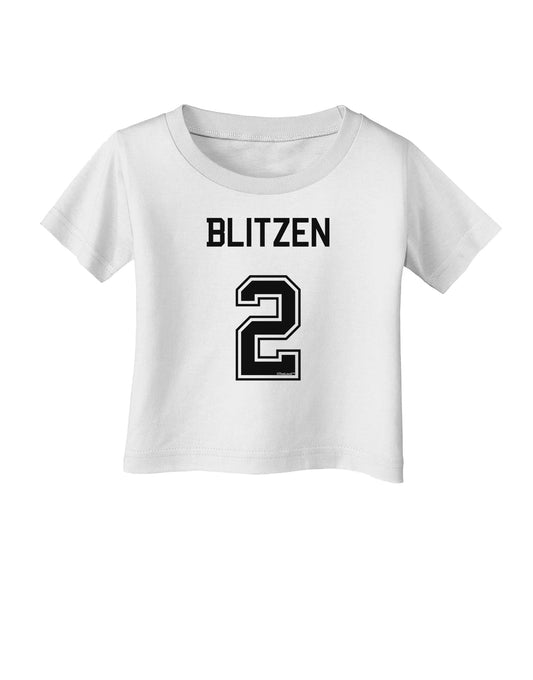 Reindeer Jersey - Blitzen 2 Infant T-Shirt-Infant T-Shirt-TooLoud-White-06-Months-Davson Sales