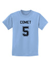 Reindeer Jersey - Comet 5 Childrens T-Shirt-Childrens T-Shirt-TooLoud-Light-Blue-X-Small-Davson Sales