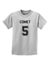 Reindeer Jersey - Comet 5 Childrens T-Shirt-Childrens T-Shirt-TooLoud-AshGray-X-Small-Davson Sales