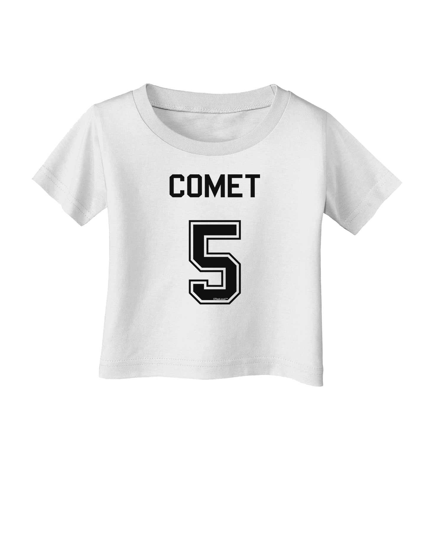 Reindeer Jersey - Comet 5 Infant T-Shirt-Infant T-Shirt-TooLoud-White-06-Months-Davson Sales