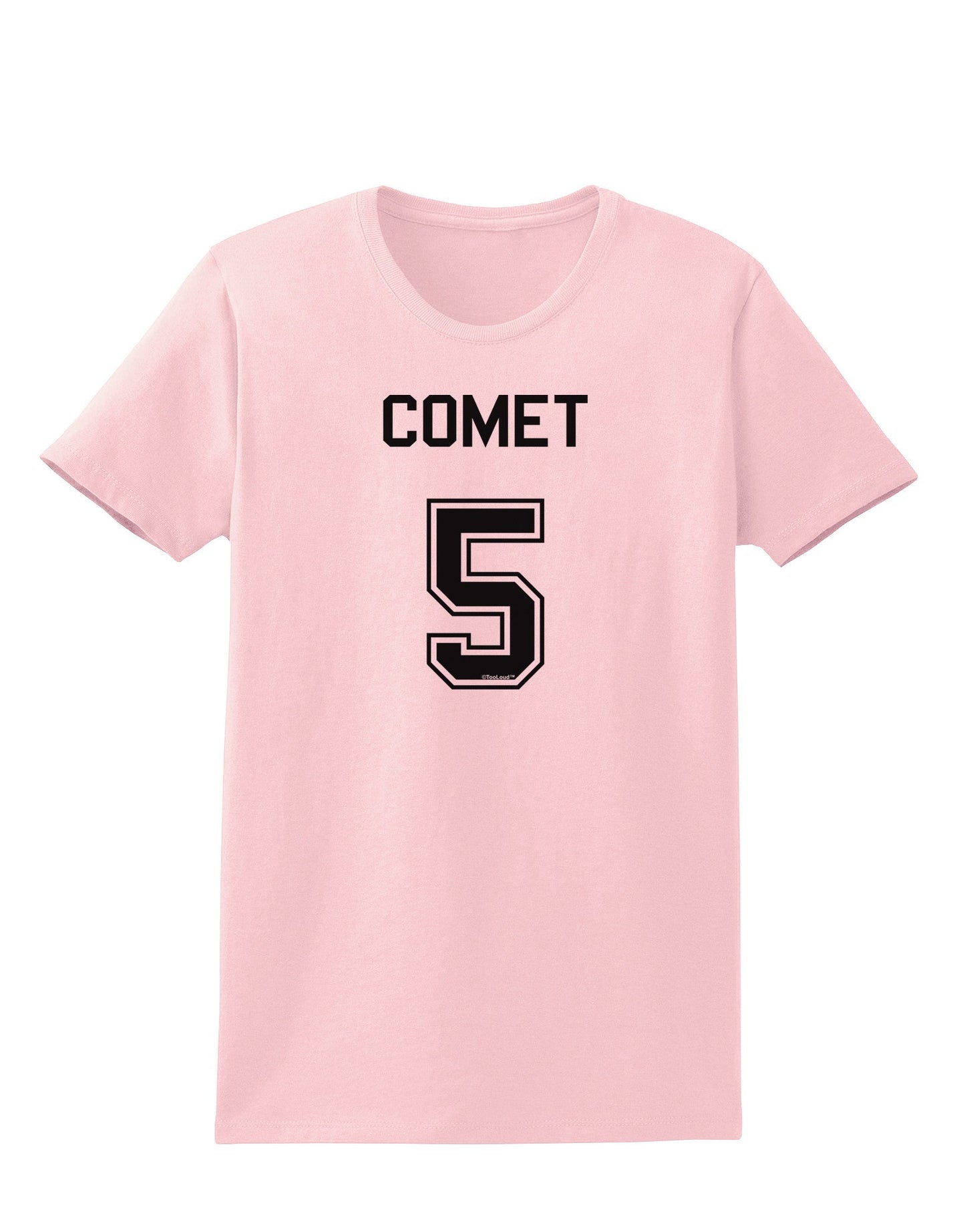 Reindeer Jersey - Comet 5 Womens T-Shirt-Womens T-Shirt-TooLoud-PalePink-X-Small-Davson Sales