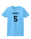 Reindeer Jersey - Comet 5 Womens T-Shirt-Womens T-Shirt-TooLoud-Aquatic-Blue-X-Small-Davson Sales