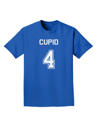 Reindeer Jersey - Cupid 4 Adult Dark T-Shirt-Mens T-Shirt-TooLoud-Royal-Blue-Small-Davson Sales