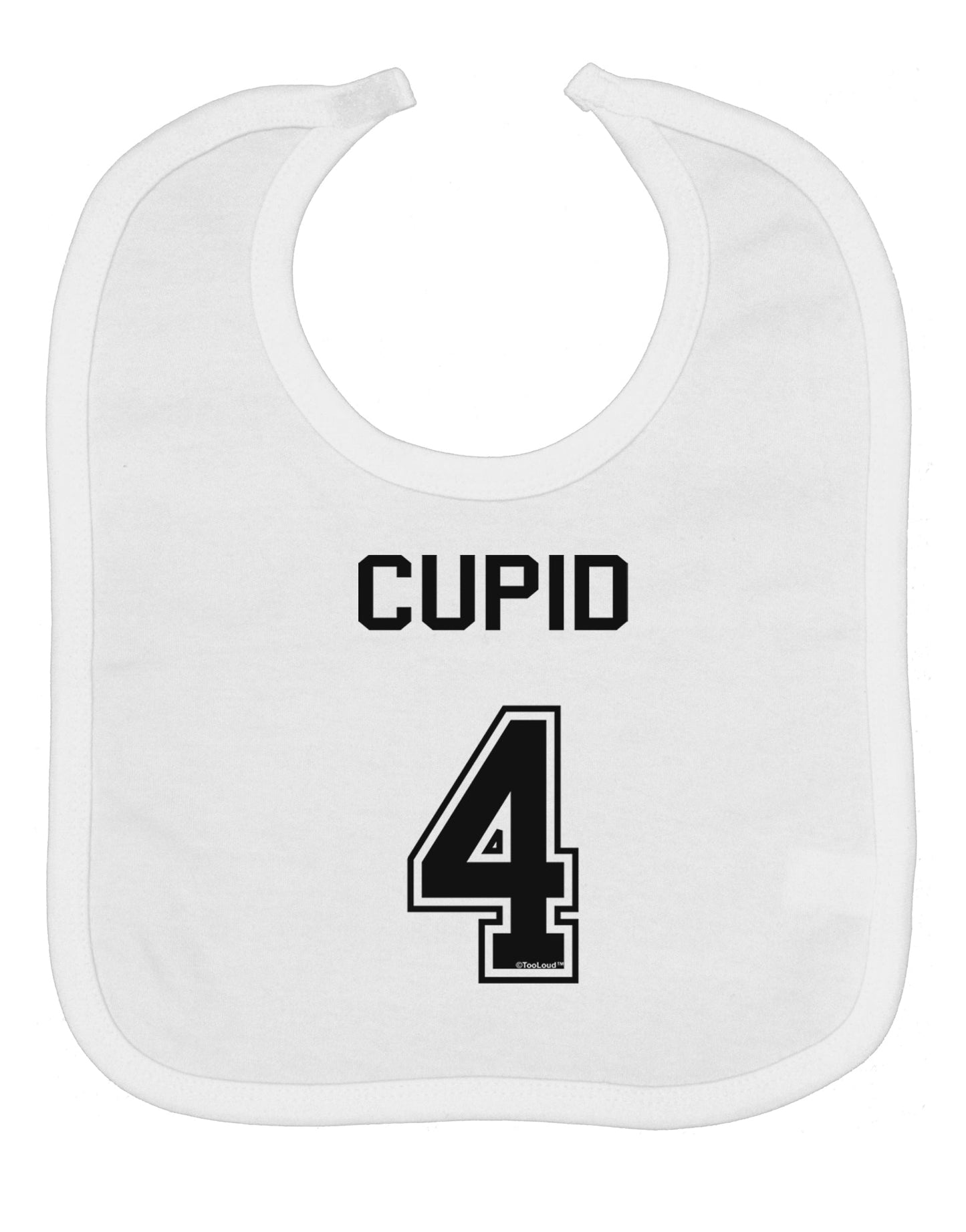Reindeer Jersey - Cupid 4 Baby Bib