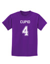 Reindeer Jersey - Cupid 4 Childrens Dark T-Shirt-Childrens T-Shirt-TooLoud-Purple-X-Small-Davson Sales