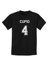 Reindeer Jersey - Cupid 4 Childrens Dark T-Shirt-Childrens T-Shirt-TooLoud-Black-X-Small-Davson Sales