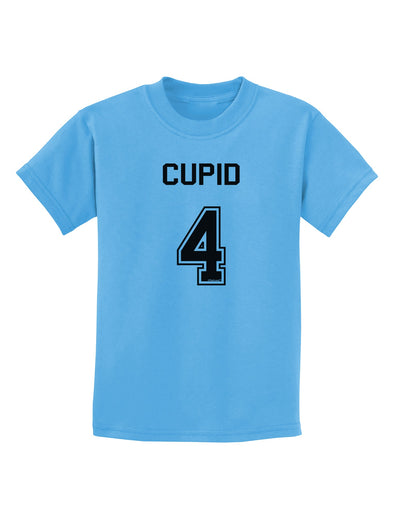 Reindeer Jersey - Cupid 4 Childrens T-Shirt-Childrens T-Shirt-TooLoud-Aquatic-Blue-X-Small-Davson Sales