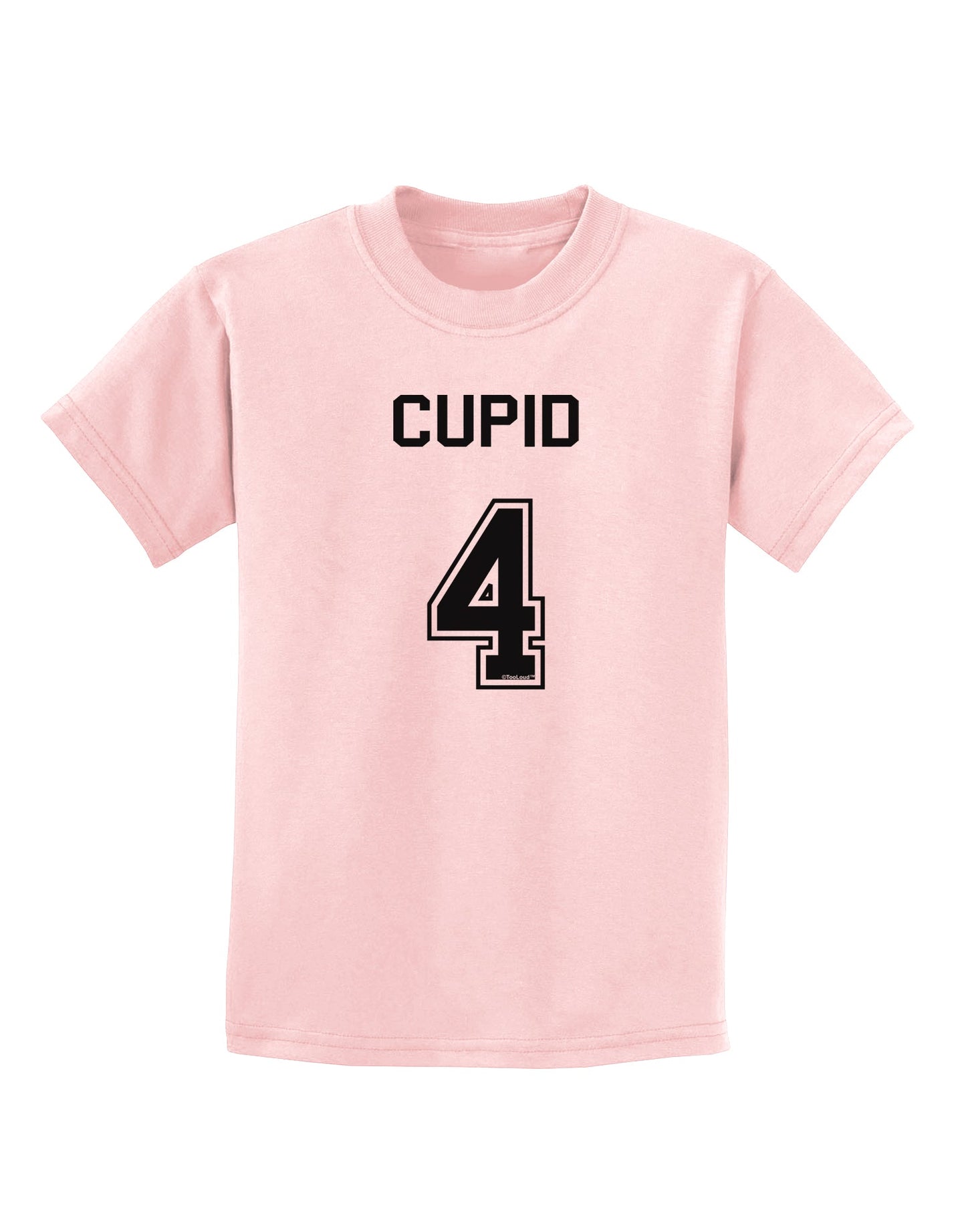 Reindeer Jersey - Cupid 4 Childrens T-Shirt-Childrens T-Shirt-TooLoud-PalePink-X-Small-Davson Sales