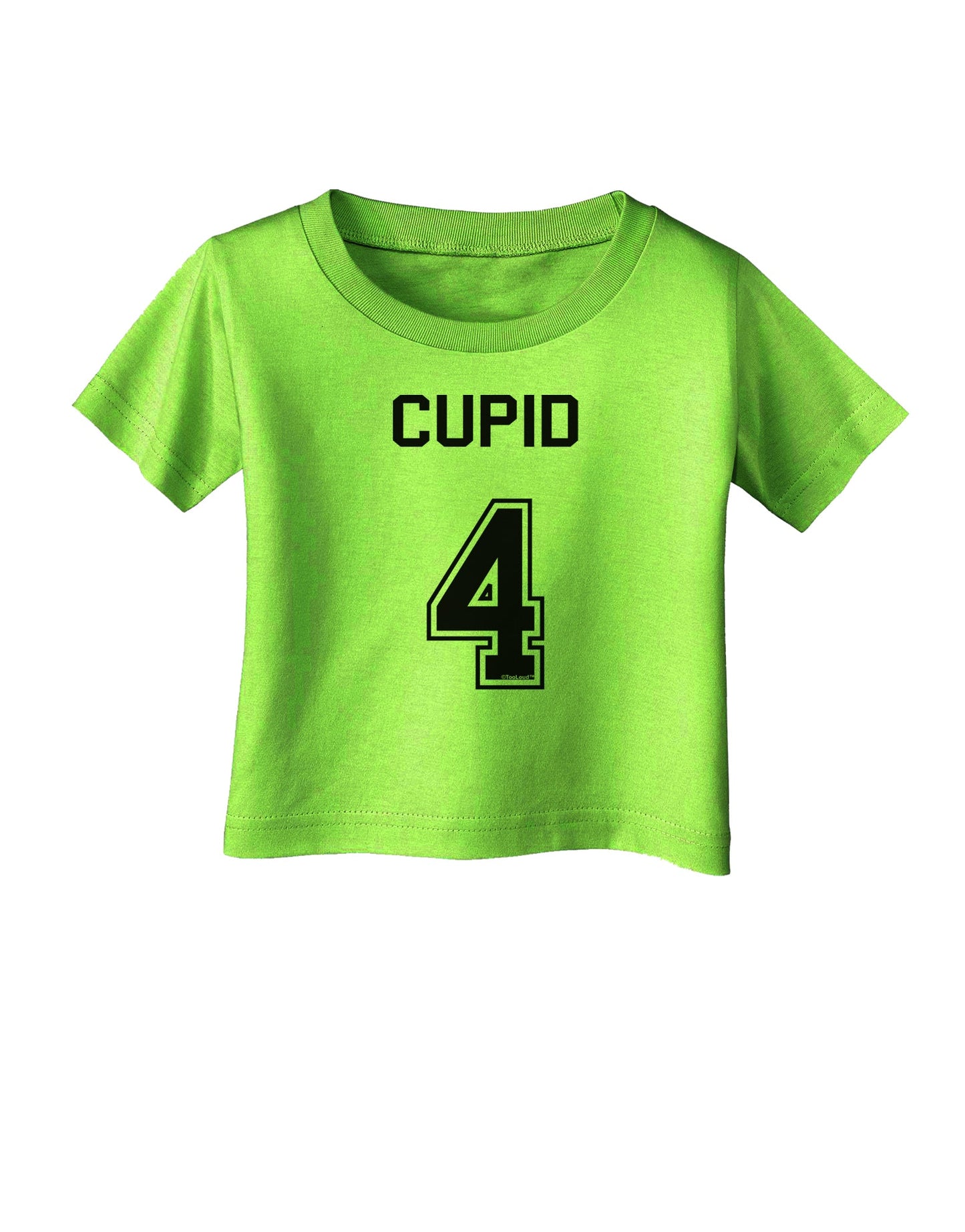 Reindeer Jersey - Cupid 4 Infant T-Shirt-Infant T-Shirt-TooLoud-Lime-Green-06-Months-Davson Sales