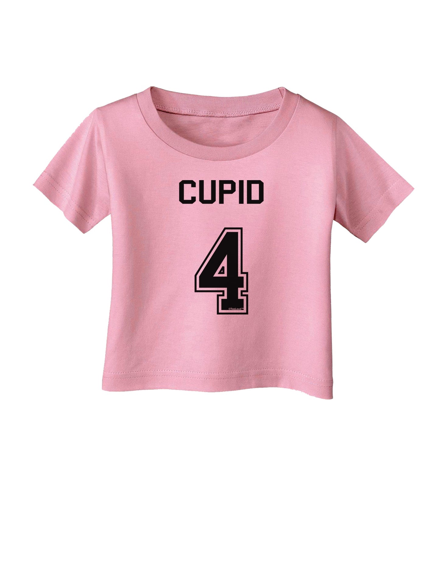 Reindeer Jersey - Cupid 4 Infant T-Shirt-Infant T-Shirt-TooLoud-Candy-Pink-06-Months-Davson Sales