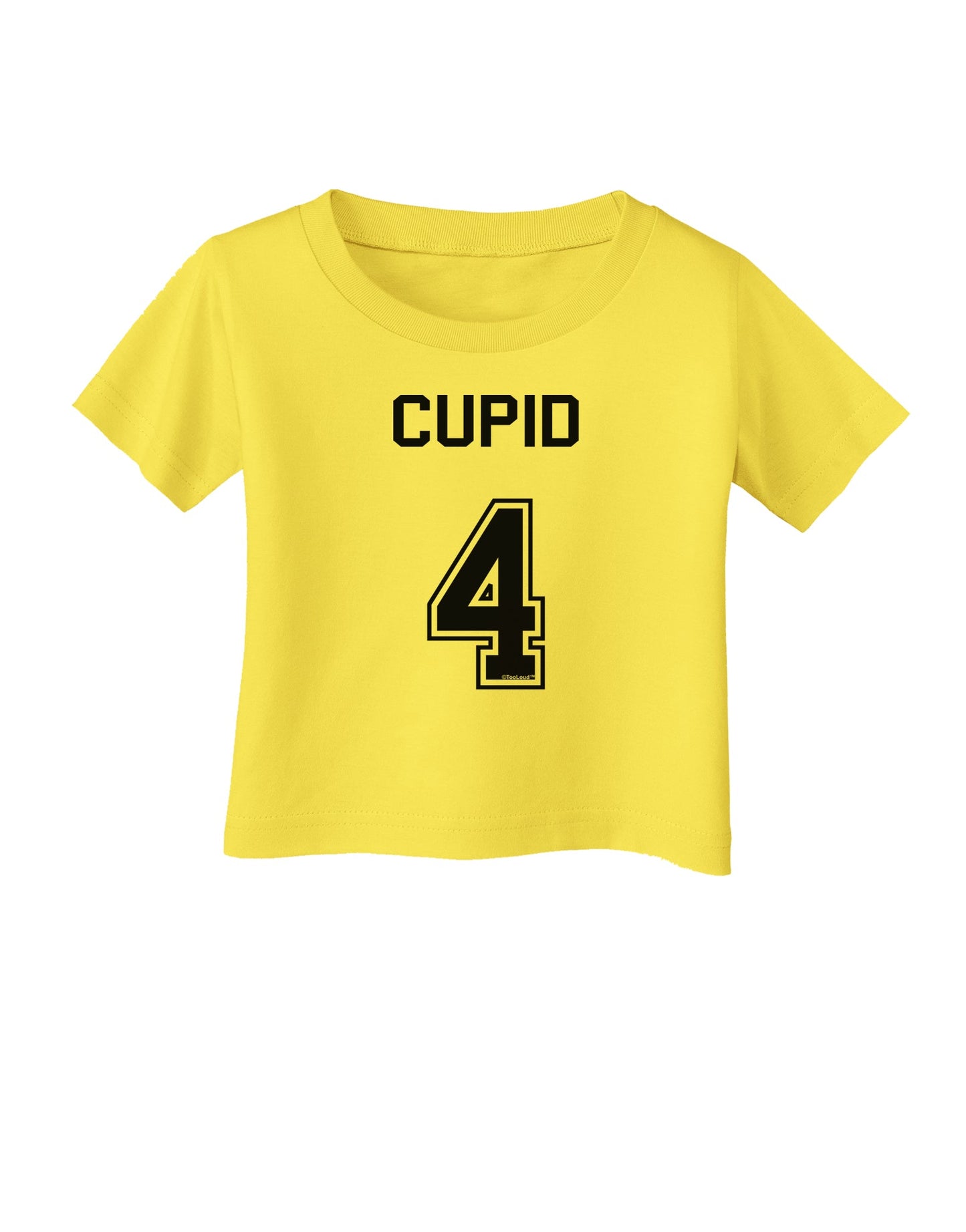 Reindeer Jersey - Cupid 4 Infant T-Shirt-Infant T-Shirt-TooLoud-Yellow-06-Months-Davson Sales