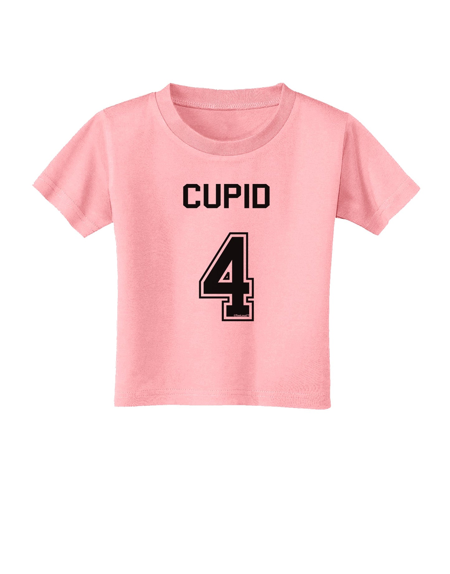 Reindeer Jersey - Cupid 4 Toddler T-Shirt-Toddler T-Shirt-TooLoud-Candy-Pink-2T-Davson Sales