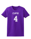 Reindeer Jersey - Cupid 4 Womens Dark T-Shirt-Womens T-Shirt-TooLoud-Purple-X-Small-Davson Sales