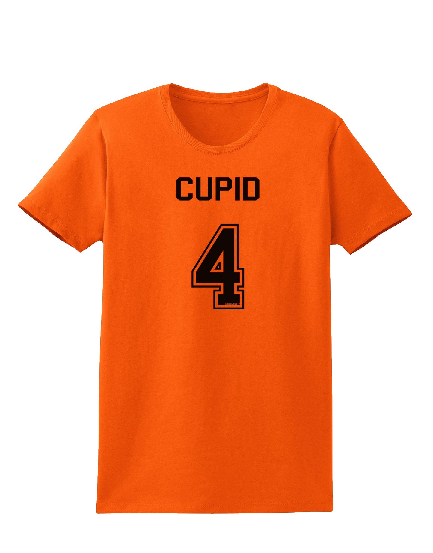 Reindeer Jersey - Cupid 4 Womens T-Shirt-Womens T-Shirt-TooLoud-Orange-X-Small-Davson Sales