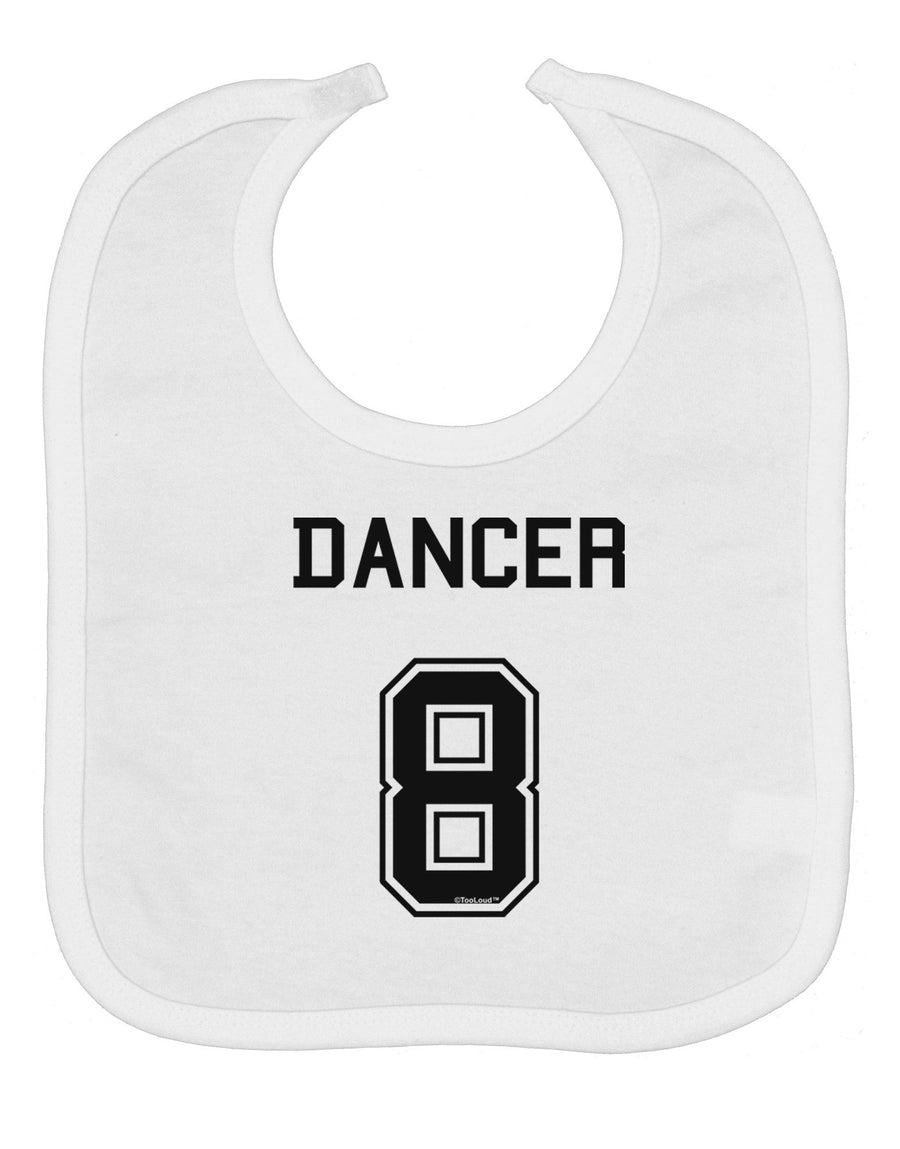 Reindeer Jersey - Dancer 8 Baby Bib