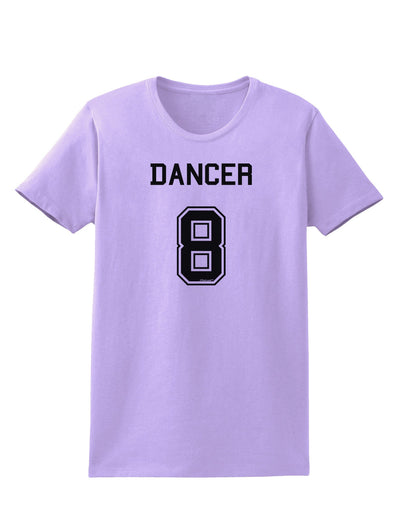 Reindeer Jersey - Dancer 8 Womens T-Shirt-Womens T-Shirt-TooLoud-Lavender-X-Small-Davson Sales