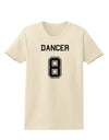 Reindeer Jersey - Dancer 8 Womens T-Shirt-Womens T-Shirt-TooLoud-Natural-X-Small-Davson Sales
