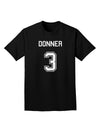 Reindeer Jersey - Donner 3 Adult Dark T-Shirt-Mens T-Shirt-TooLoud-Black-Small-Davson Sales