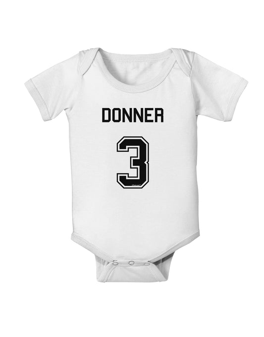 Reindeer Jersey - Donner 3 Baby Romper Bodysuit-Baby Romper-TooLoud-White-06-Months-Davson Sales
