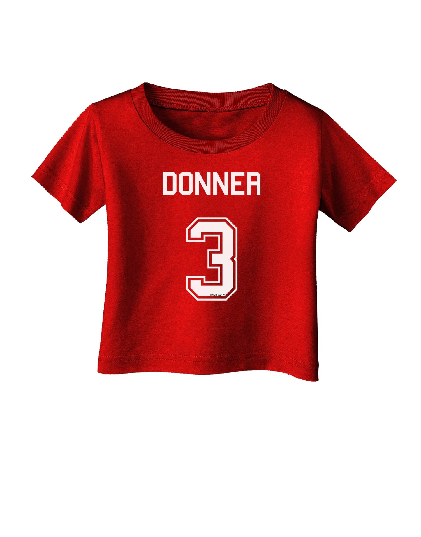 Reindeer Jersey - Donner 3 Infant T-Shirt Dark-Infant T-Shirt-TooLoud-Clover-Green-06-Months-Davson Sales