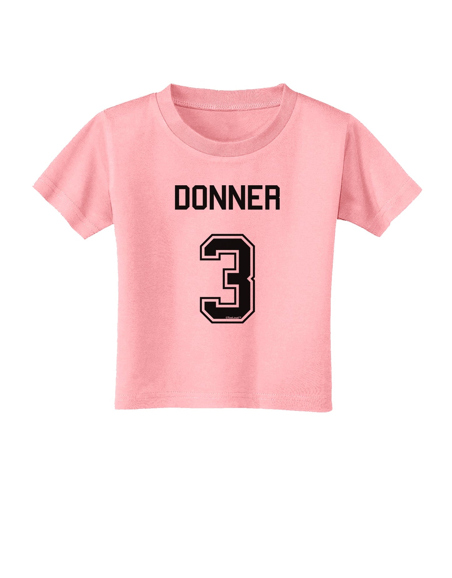 Reindeer Jersey - Donner 3 Toddler T-Shirt-Toddler T-Shirt-TooLoud-Candy-Pink-2T-Davson Sales