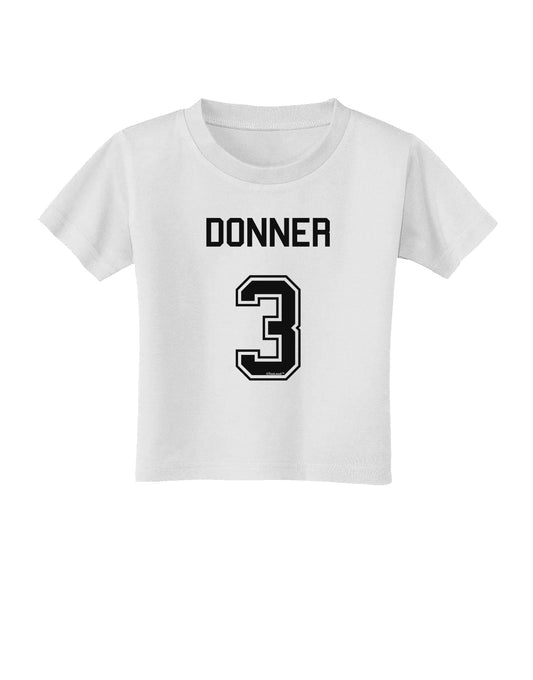 Reindeer Jersey - Donner 3 Toddler T-Shirt-Toddler T-Shirt-TooLoud-White-2T-Davson Sales