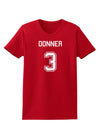 Reindeer Jersey - Donner 3 Womens Dark T-Shirt-Womens T-Shirt-TooLoud-Red-X-Small-Davson Sales