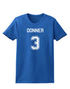 Reindeer Jersey - Donner 3 Womens Dark T-Shirt-Womens T-Shirt-TooLoud-Royal-Blue-X-Small-Davson Sales