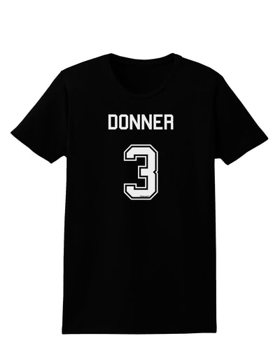 Reindeer Jersey - Donner 3 Womens Dark T-Shirt-Womens T-Shirt-TooLoud-Black-X-Small-Davson Sales